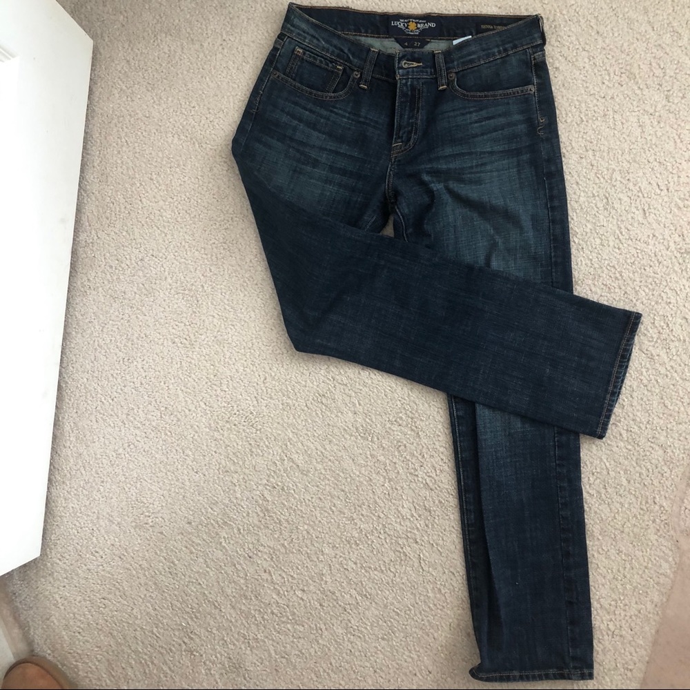 Lucky Brand Sienna Tomboy Cropped Jeans